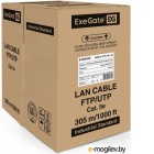   Exegate EX256748RUS UTP 4  .5e Exegate  ,24AWG, FLUKE test pass,  305, , PVC