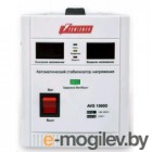Powerman AVS-D Voltage Regulator 1000VA, Digital Indication, 2x Schuko Outlets, 1m Power Cord, 230V, 1 year warranty, White