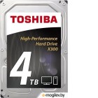Жесткий диск Toshiba Sata-III X300 4TB (HDWE140EZSTA)