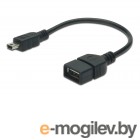  USB A - mini USB B (0.2m) OTG ASSMANN [AK-300310-002-S]