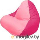 Бескаркасное кресло Flagman Relax Г4.1-051 (розовый/малиновый)