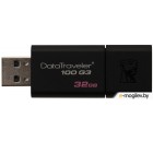 USB Flash, Флешки. Usb flash накопитель Kingston DataTraveler 100 G3 32GB (DT100G3/32GB)