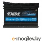 Автомобильный аккумулятор Exide Hybrid AGM EK700 (70 А/ч)