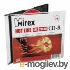 CD-R Mirex 700 Mb, 48х, HotLine, Slim Case (1), (1/200)