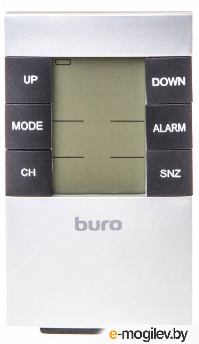 Погодная станция Buro H146G серебристый/черный