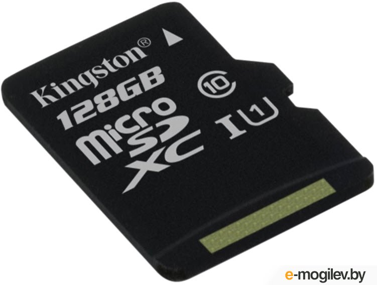 Карта памяти Kingston Canvas Select microSDXC CL10 UHS-I 128GB (SDCS/128GBSP)