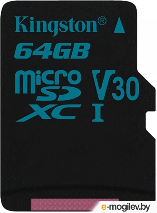 Карта памяти Kingston Canvas Go! SDCG2/64GBSP microSDXC 64GB