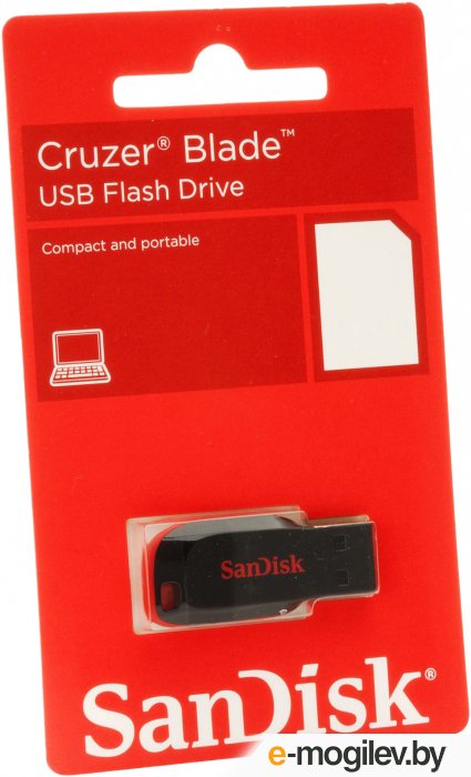 Usb flash накопитель SanDisk Cruzer Blade Black 64GB (SDCZ50-064G-B35)