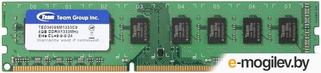 Оперативная память Team Elite 4GB DDR3 PC3-10600