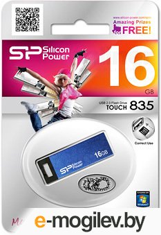 Usb flash накопитель Silicon Power Touch 835 16GB (SP016GBUF2835V1B)