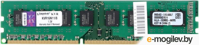 Оперативная память DDR3 Kingston KVR16N11/8