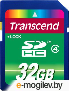 Transcend SDHC Card 32Gb TS32GSDHC4