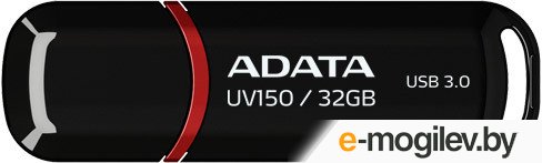 Usb flash накопитель A-data DashDrive UV150 Black 32GB (AUV150-32G-RBK)