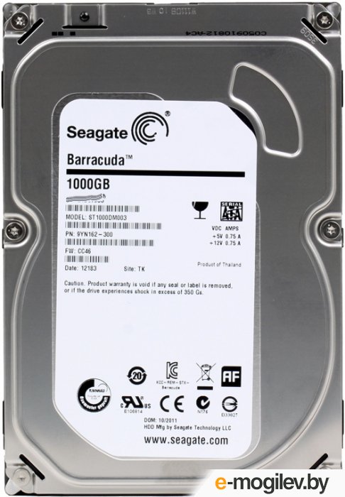 Жесткий диск Seagate Barracuda 7200.14 1TB (ST1000DM003)