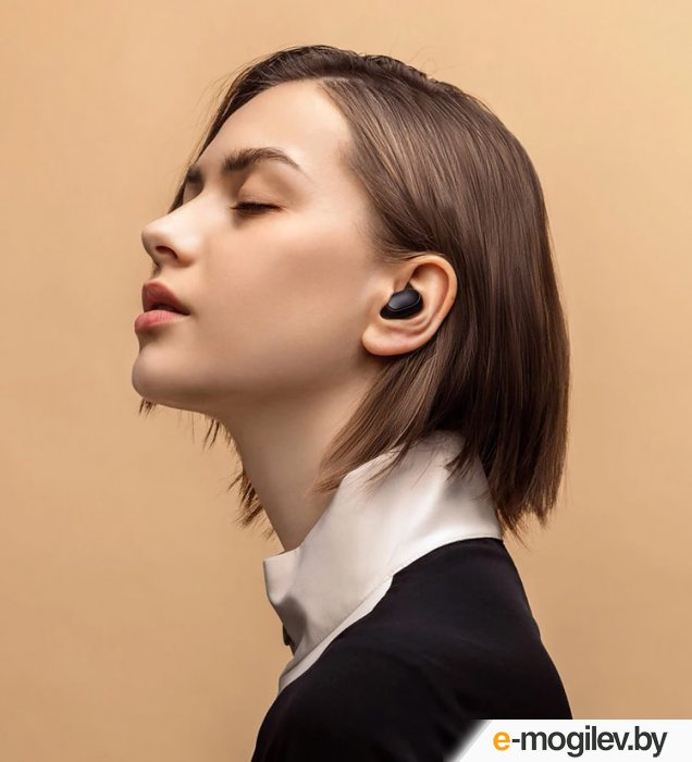 Гарнитура вкладыши Xiaomi Mi True Wireless Earbuds Basic 2 черный беспроводные bluetooth (в ушной раковине)