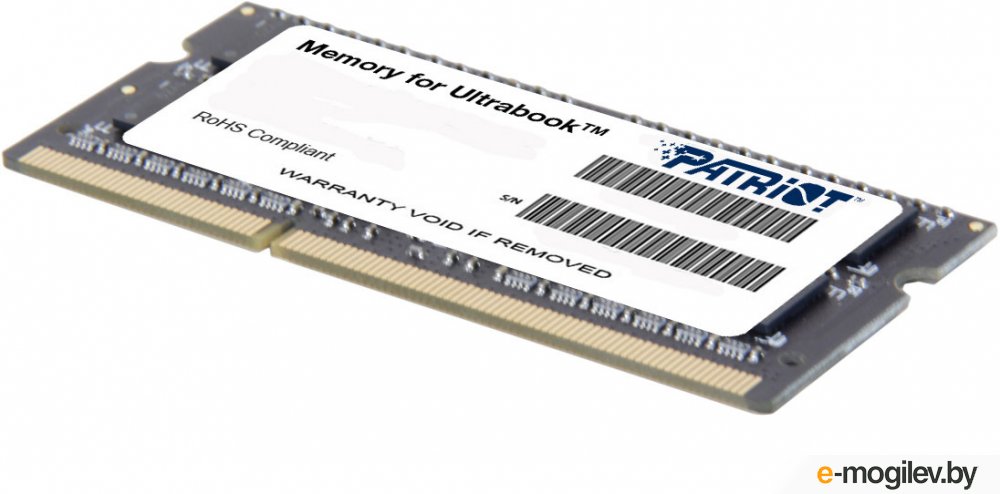 Оперативная память DDR3 Patriot PSD34G1600L2S