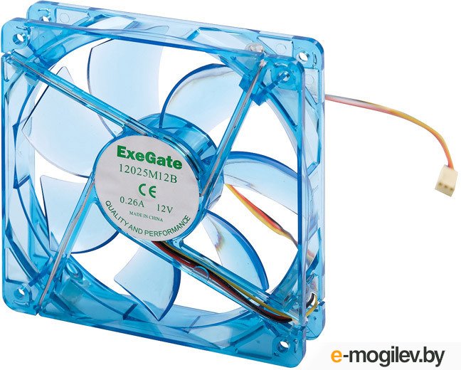 Вентилятор Exegate 12025-9. Система охлаждения для корпуса Exegate 20025m12s/led2 Blue. Корпус с голубыми вентиляторами. Охладитель для офисного кулера.