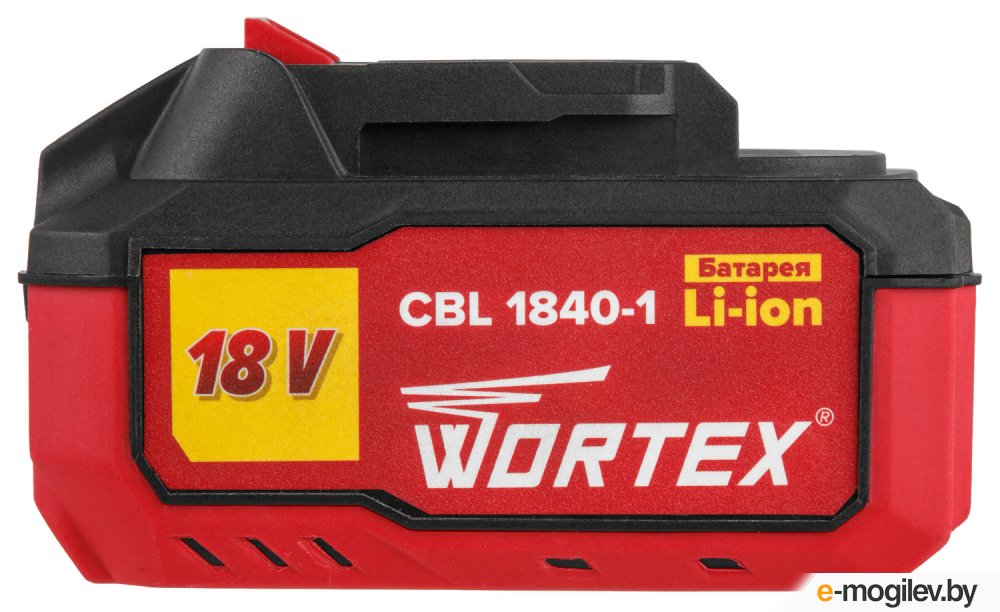 Аккумулятор WORTEX CBL 1840-1 18.0 В, 4.0 А*ч, Li-Ion ALL1 (18.0 В, 4.0 А*ч, индикатор заряда, обрезиненный корпус)