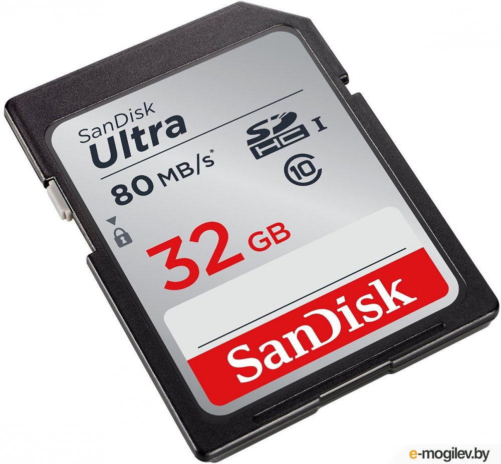 Карта памяти SanDisk SDHC (Class 10) 32GB [SDSDUNC-032G-GN6IN]